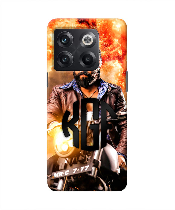 Rocky Bhai on Bike OnePlus 10T 5G Real 4D Back Cover