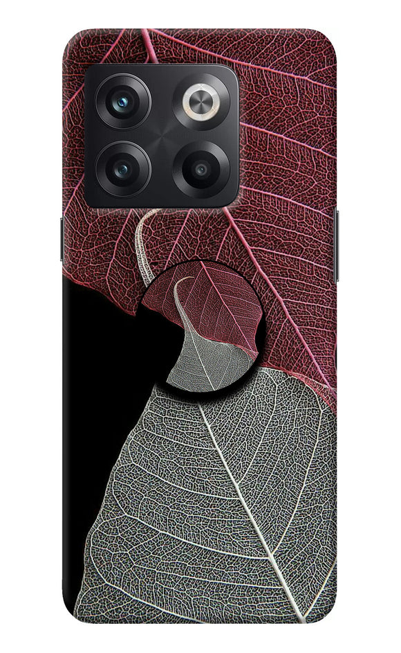 Leaf Pattern OnePlus 10T 5G Pop Case