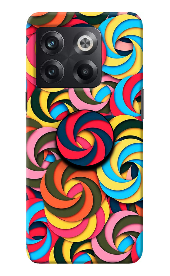 Spiral Pattern OnePlus 10T 5G Pop Case