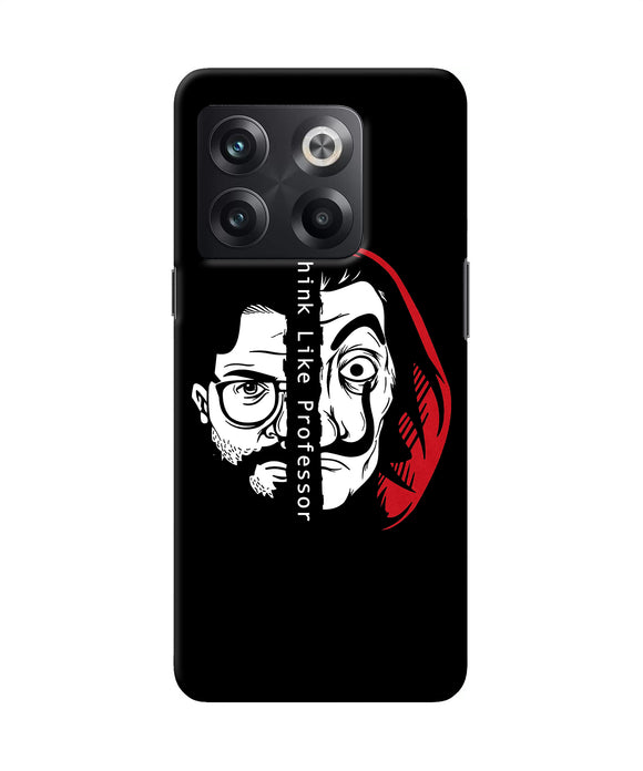 Money Heist Think Like Professor OnePlus 10T 5G Back Cover