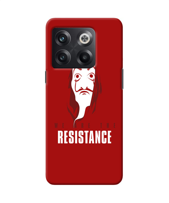 Money Heist Resistance Quote OnePlus 10T 5G Back Cover