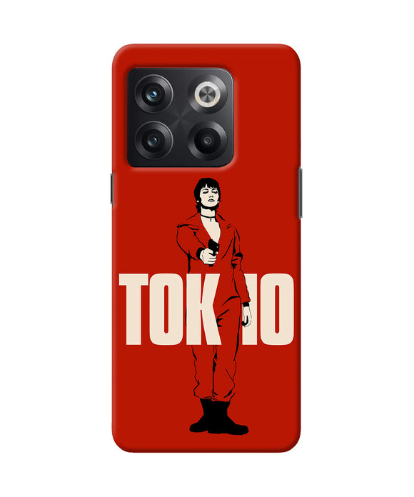 Money Heist Tokyo With Gun OnePlus 10T 5G Back Cover