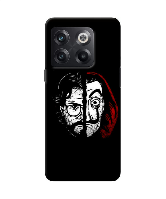 Money Heist Professor Mask Sketch OnePlus 10T 5G Back Cover