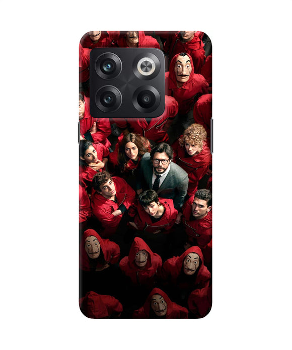 Money Heist Professor with Hostages OnePlus 10T 5G Back Cover