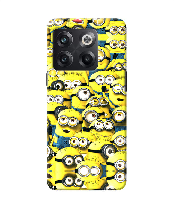 Minions mini crowd OnePlus 10T 5G Back Cover