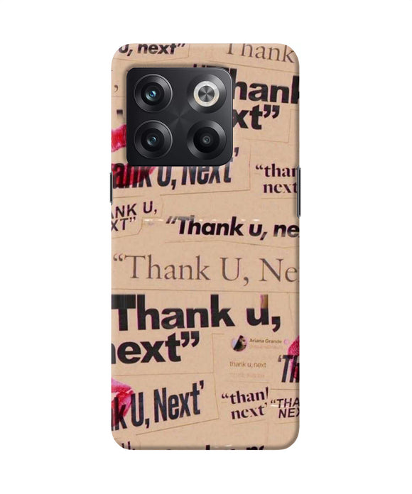 Thank you next OnePlus 10T 5G Back Cover