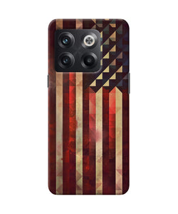 Vintage US flag OnePlus 10T 5G Back Cover