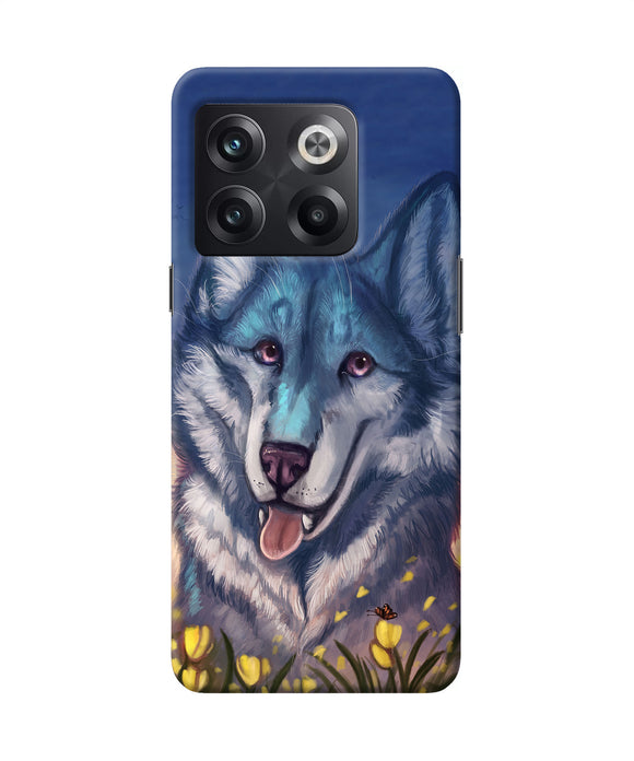 Cute wolf OnePlus 10T 5G Back Cover