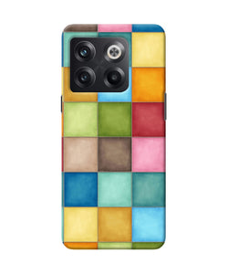 Abstract colorful squares OnePlus 10T 5G Back Cover