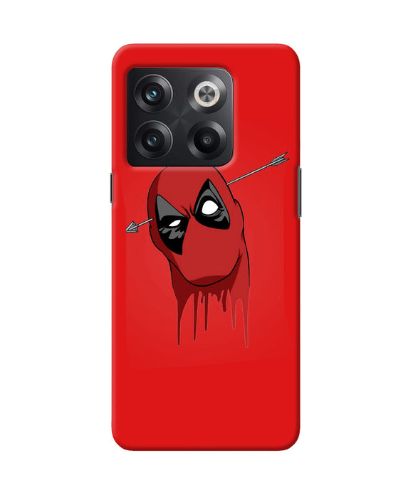 Funny deadpool OnePlus 10T 5G Back Cover