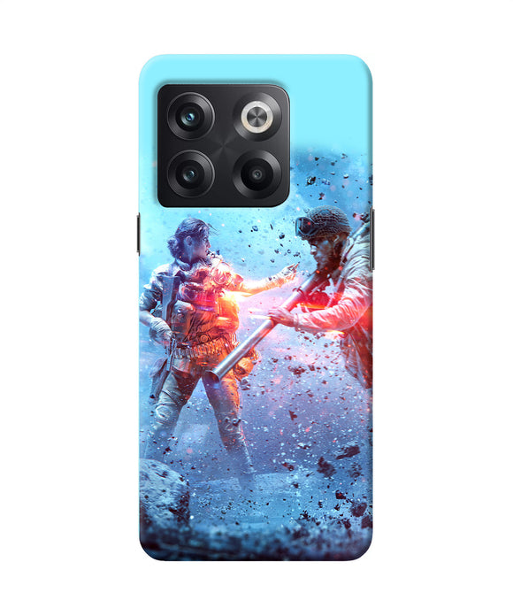 Pubg water fight OnePlus 10T 5G Back Cover