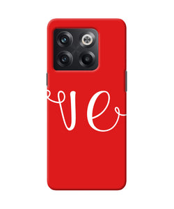 Love two OnePlus 10T 5G Back Cover