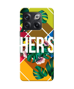 His her two OnePlus 10T 5G Back Cover