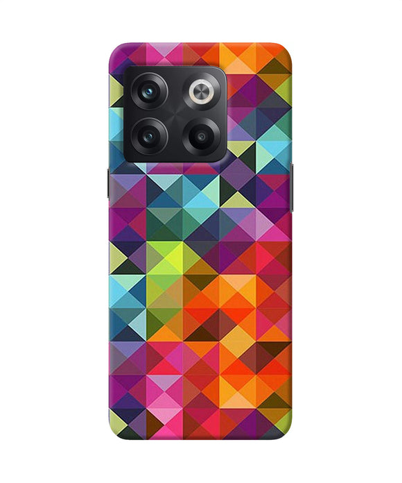 Abstract triangle pattern OnePlus 10T 5G Back Cover