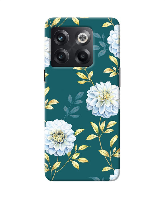 Flower canvas OnePlus 10T 5G Back Cover