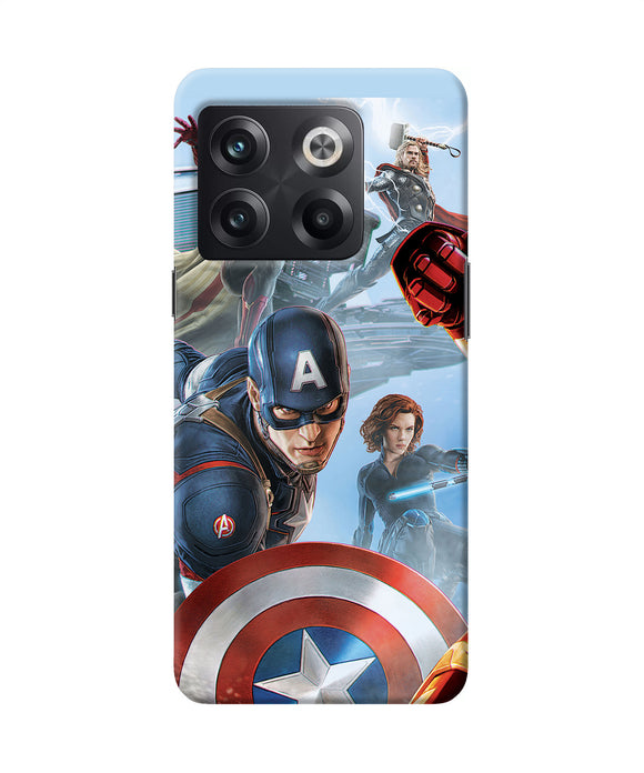 Avengers on the sky OnePlus 10T 5G Back Cover