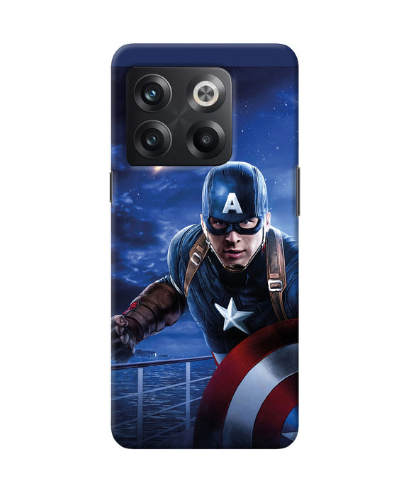 Captain with ironman OnePlus 10T 5G Back Cover