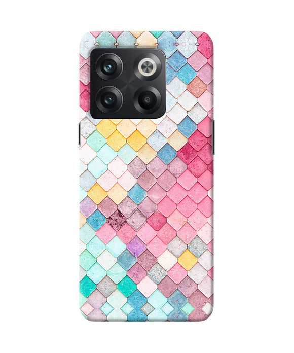 Colorful fish skin OnePlus 10T 5G Back Cover