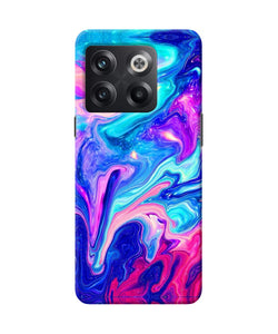 Abstract colorful water OnePlus 10T 5G Back Cover