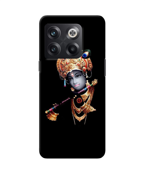 Lord krishna with fluet OnePlus 10T 5G Back Cover