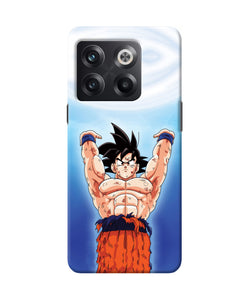 Goku super saiyan power OnePlus 10T 5G Back Cover