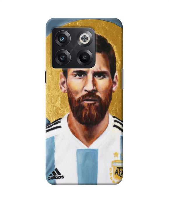 Messi face OnePlus 10T 5G Back Cover