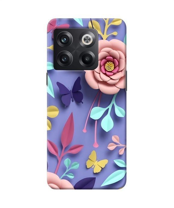 Flower canvas OnePlus 10T 5G Back Cover