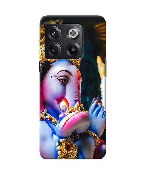Lord ganesh statue OnePlus 10T 5G Back Cover