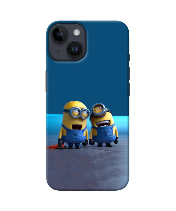 Minion Laughing iPhone 14 Back Cover