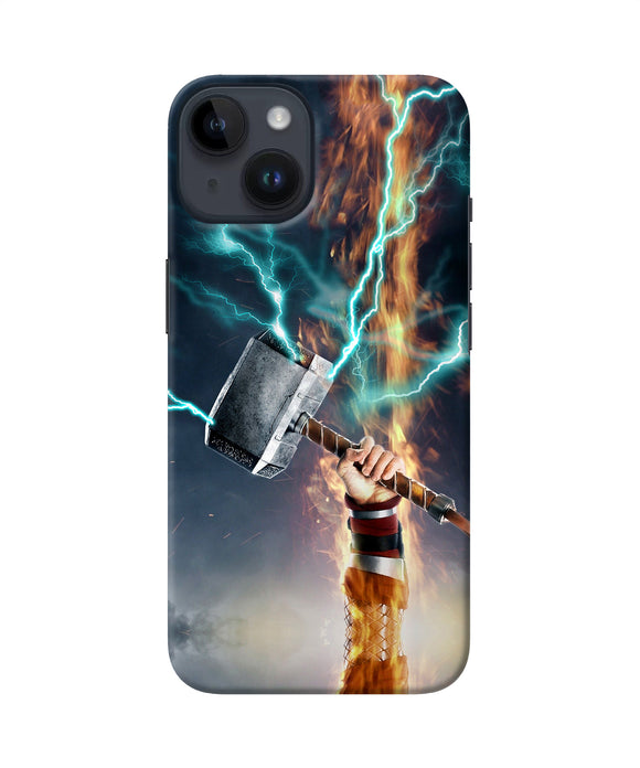 Thor Hammer Mjolnir iPhone 14 Back Cover