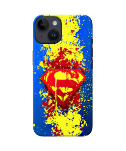 Superman logo iPhone 14 Back Cover