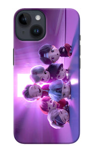 BTS Chibi iPhone 14 Back Cover