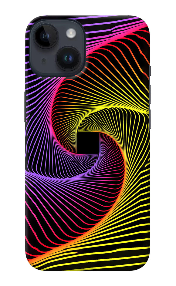 Colorful Strings iPhone 14 Back Cover