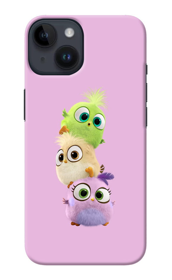 Cute Little Birds iPhone 14 Back Cover