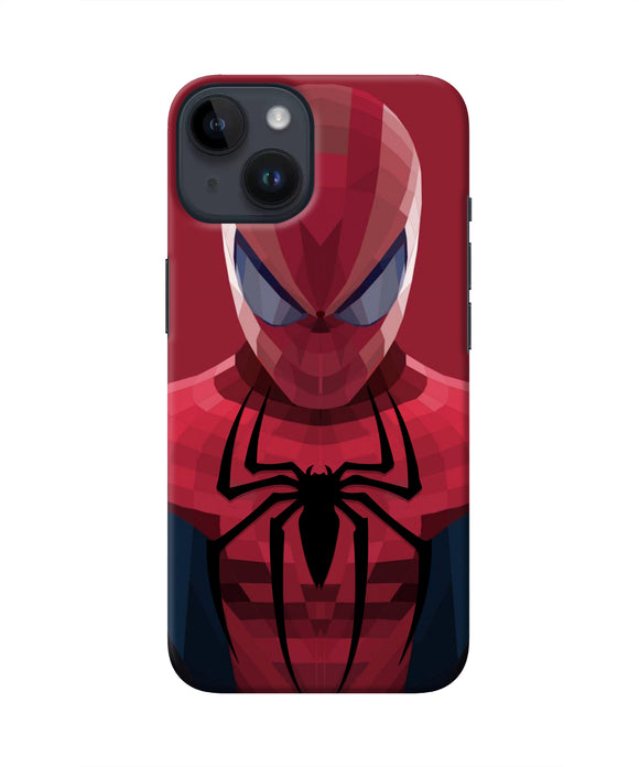 Spiderman Art iPhone 14 Real 4D Back Cover