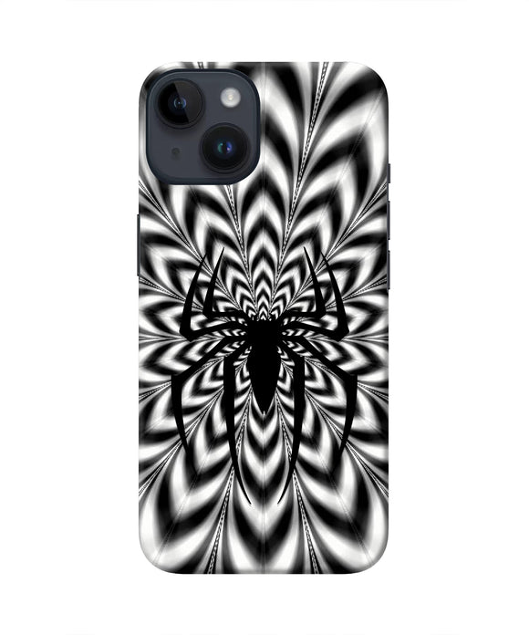 Spiderman Illusion iPhone 14 Real 4D Back Cover