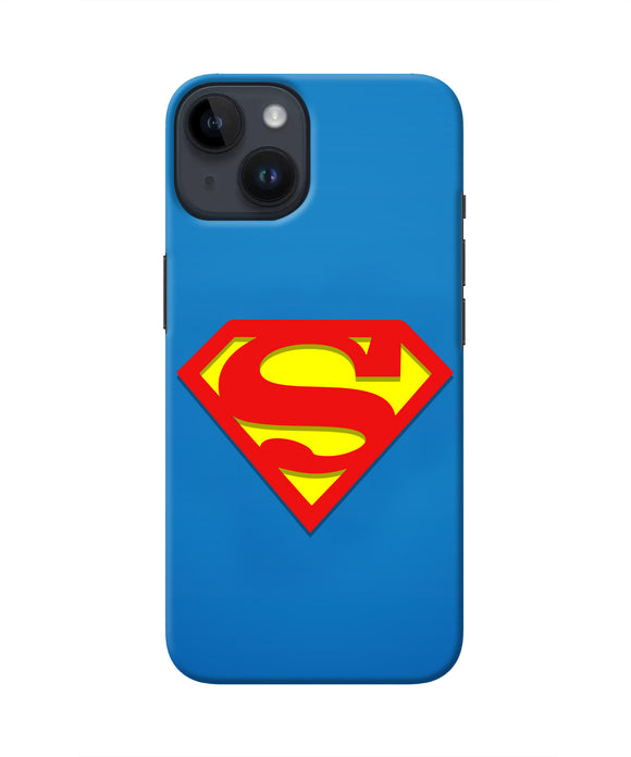 Superman Blue iPhone 14 Real 4D Back Cover