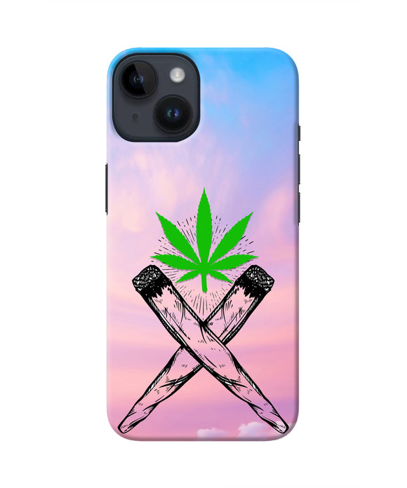Weed Dreamy iPhone 14 Real 4D Back Cover