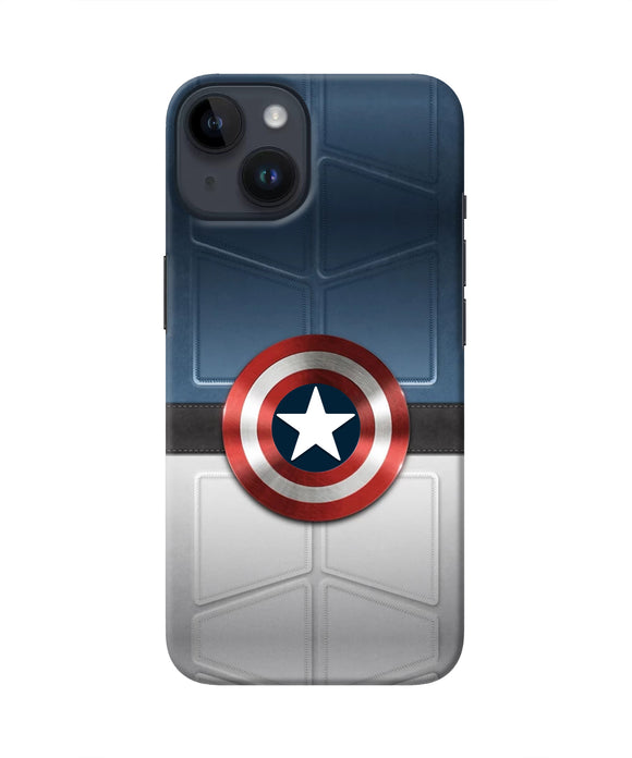 Captain America Suit iPhone 14 Real 4D Back Cover