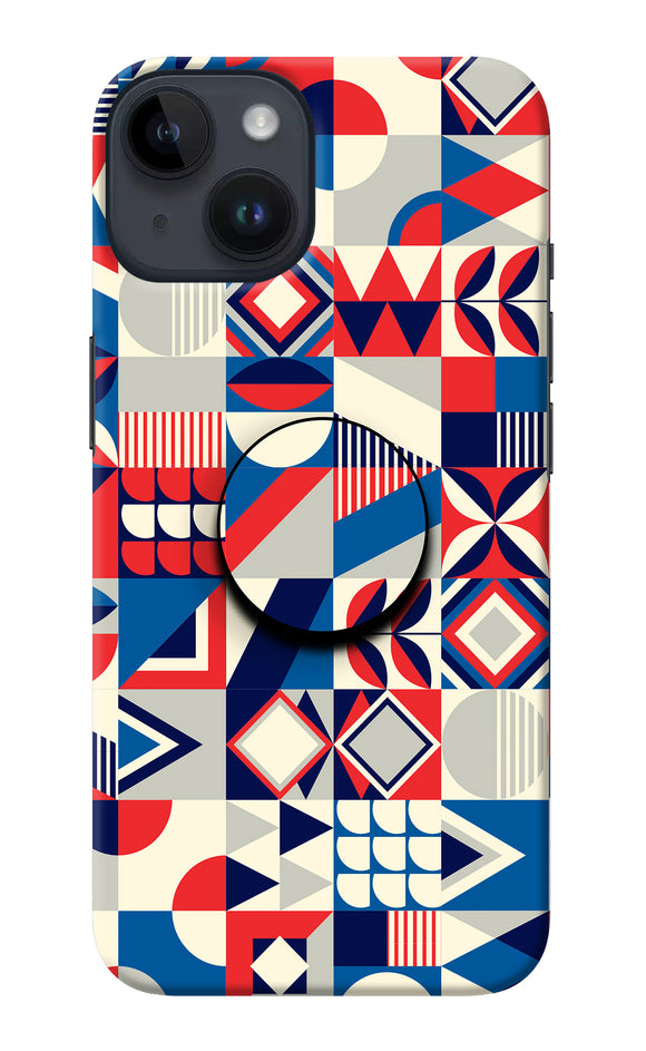 Colorful Pattern iPhone 14 Pop Case