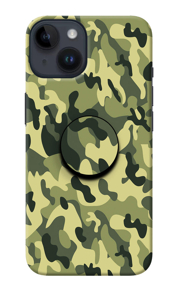 Camouflage iPhone 14 Pop Case