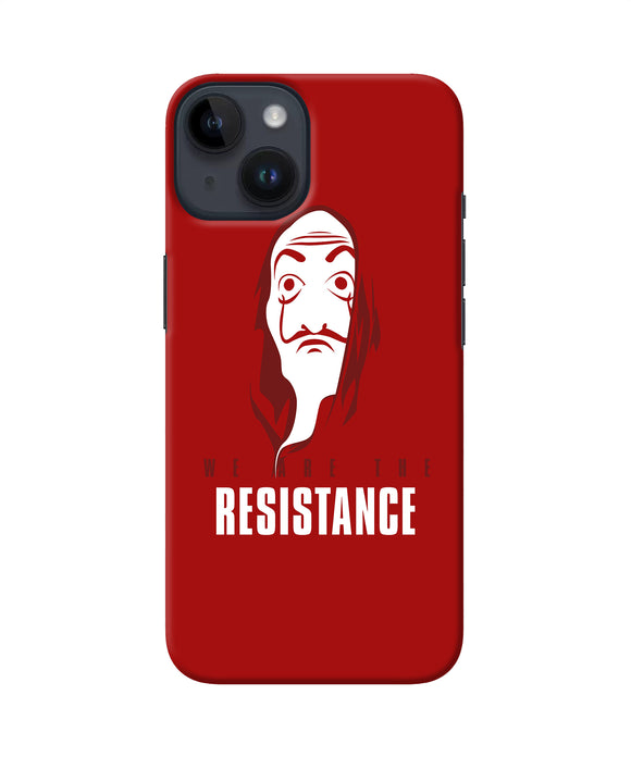 Money Heist Resistance Quote iPhone 14 Back Cover