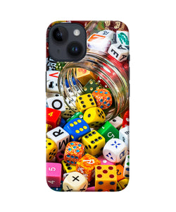 Colorful Dice iPhone 14 Back Cover