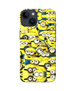 Minions mini crowd iPhone 14 Back Cover