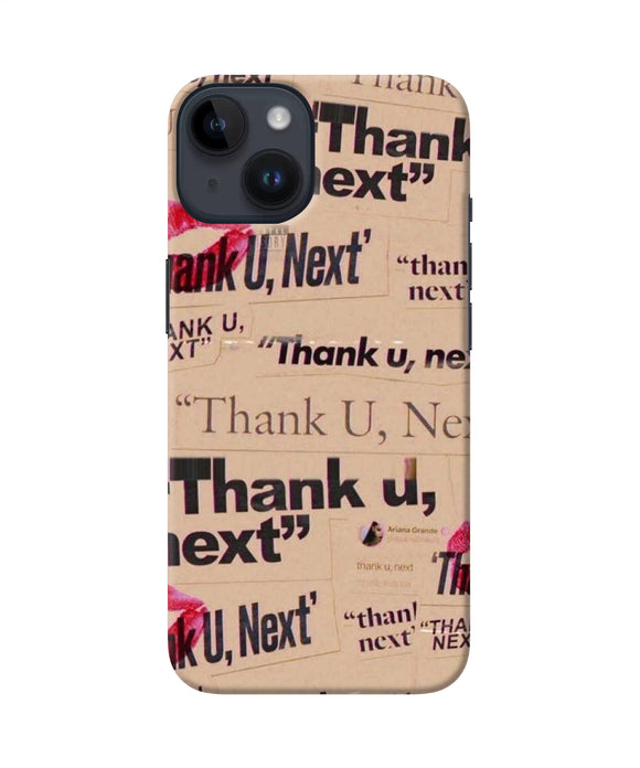 Thank you next iPhone 14 Back Cover