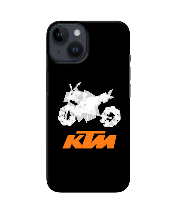 KTM sketch iPhone 14 Back Cover