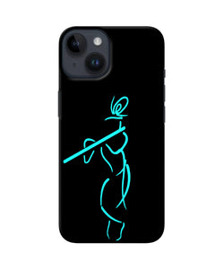 Lord krishna sketch iPhone 14 Back Cover