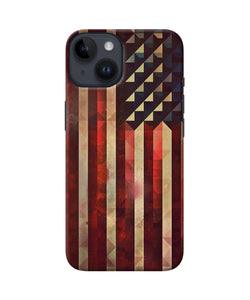 Vintage US flag iPhone 14 Back Cover