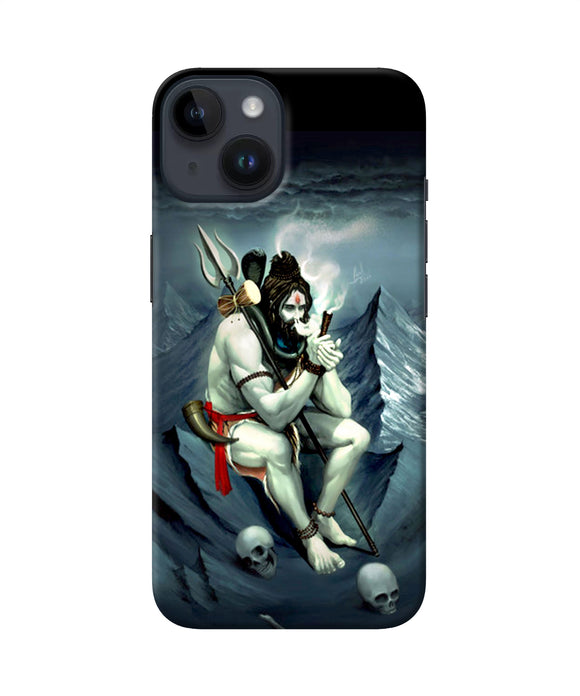 Lord shiva chillum iPhone 14 Back Cover