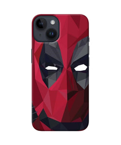 Abstract deadpool mask iPhone 14 Back Cover